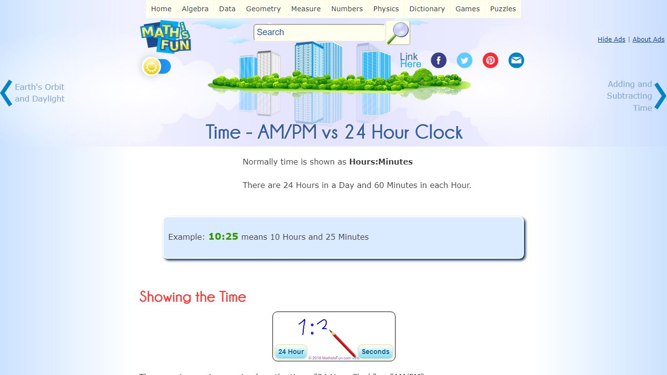 The Time - Converting AM/PM to 24 Hour Clock